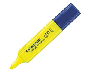 Evidenziatore Textsurfer Classic punta a scalpello tratto 1,5 mm giallo - 2790