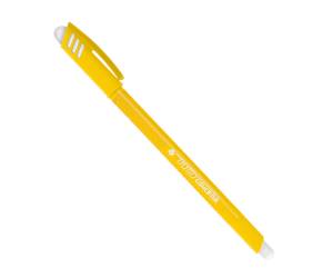 Penna a sfera cancellabile Cancellik punta 1 mm giallo - 3257
