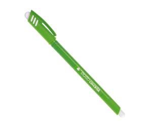 Penna a sfera cancellabile Cancellik punta 1 mm verde chiaro - 3282