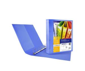 Raccoglitore personalizzabile Myto TI 4 anelli a D 17 mm dorso 2,5 cm 22 x 30 cm blu Sei Rota 36911747 - 3360