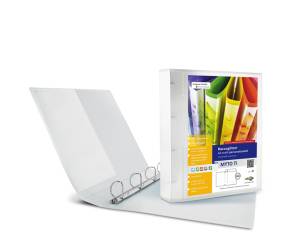 Raccoglitore personalizzabile Myto TI 4 anelli a D 17 mm dorso 2,5 cm 22 x 30 cm neutro Sei Rota 36911700 - 3276