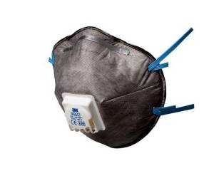 Mascherina 9922 - con carboni attivi - monouso - filtro FFP2 - conf. 10 pezzi - 3M - 7000088787 - 4046719382569 - DMwebShop