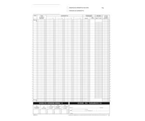 Blocco registro corrispettivi - 12-12 copie autoricalcanti - 29,7 x 21,5 cm - Data Ufficio - DU168512C00 - 8008842585565 - DMwebShop