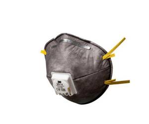 Mascherina 9914 con carboni attivi monouso filtro - FFP1,20409