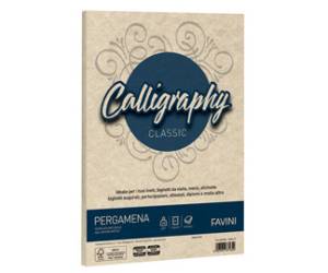 Carta Calligraphy pergamena - A4 - 190 gr - sabbia 02 - conf. 50 fogli - Favini - A69U084 - 8007057671650 - DMwebShop