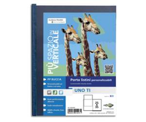 Portalistini personalizzabile Uno TI - 25 x 35 cm - 24 buste - blu - Sei Rota - 55252407 - 8004972014982 - DMwebShop