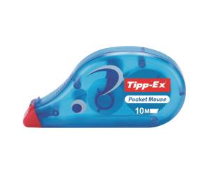 Correttore a nastro Pocket Mouse - 4,2 mm x 10 mt - Tipp Ex - conf. 10 pezzi - Tipp-ex - 8207892 - 70330510364 - DMwebShop