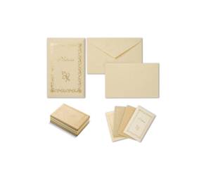 Taschetta 10 biglietti + 10 buste - Natura - colori assortiti - 90 x 140 mm - conf. 4 pezzi - Rex Sadoch - 8028 - 8004999080298 - DMwebShop