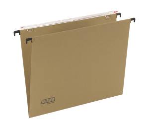 Cartella sospesa Avana - cassetto - interasse 39 cm - fondo V - 37 x 24,5 cm - avana - conf. 50 pezzi - Bertesi - 060/390 BETA-B1 - 8058983260487 - DMwebShop