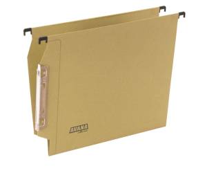 Cartella sospesa Avana - armadio - interasse 33 cm - fondo V - 32,6 x 27,5 cm - avana - conf. 50 pezzi - Bertesi - 064F BETA-B1 - 8058983260586 - DMwebShop