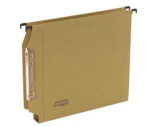 Cartella sospesa Avana - armadio - interasse 33 cm - fondo U - 32,6 x 27,5 cm - avana - conf. 50 pezzi - Bertesi - 064F BETA3-B1 - 8058983260555 - DMwebShop