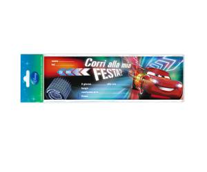 Blocchetto invito alla festa Cars 2 Disney confezione 10 inviti - 8451