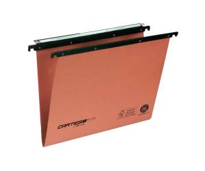Cartella sospesa Cartesio Plus cassetto interasse 33 cm fondo V 31,3 x 25 cm arancio - 8645