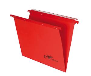 Cartella sospesa Joker cassetto interasse 33 cm fondo V 31,3 x 25 cm rosso - 8655