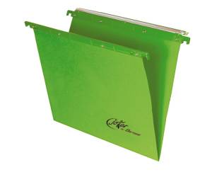 Cartella sospesa Joker cassetto interasse 39 cm fondo V 37 x 25 cm verde - 8658