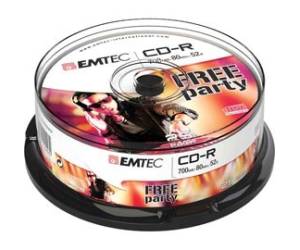 CD-R - 80min - 700mb - Emtec - ECOC802552CB - 3126170114495 - DMwebShop