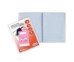 Portalistini personalizzabile Sviluppo liscio 15 x 21 cm 30 buste trasparente - 8150
