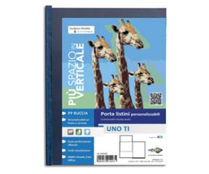 Portalistini personalizzabile Uno TI 35 x 50 cm 24 buste blu - 8122
