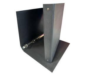 Raccoglitore King - 4 anelli tondi 30 mm - dorso 4 cm - f.to utile 22 x 30 cm - rivestimento in PPL - nero - Starline - CPPL4-30NE - 8025133025777 - DMwebShop