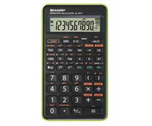 Calcolatrice scientifica verde EL 501TBGR - 8606