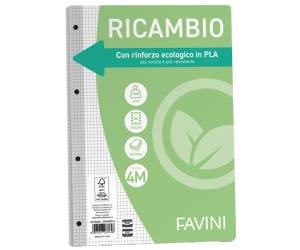 Ricambi forati riforzati ecologico A4,4 mm 100 gr - 6454