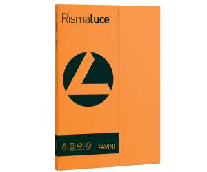 Carta Rismaluce Small - A4 - 90 gr - arancio 56 - conf. 100 fogli - Favini - A69E144 - 8007057615128 - DMwebShop