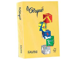 Carta Le Cirque - A3 - 80 gr - giallo sole 202 - conf. 500 fogli - Favini - A71B353 - 8025478321237 - DMwebShop