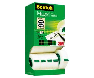 Nastro adesivo Magic 810 - permanente - 1,9 cm x 33 mt - trasparente - Multi Pack 12+2 rotoli - Scotch - 7100026965 - 4046719071371 - DMwebShop