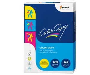 Carta Color Copy - A3 - 120 gr - bianco - conf. 250 fogli - Mondi - 6332 - 9003974443768 - DMwebShop