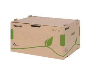 Scatola container EcoBox - 34 x 43,9 x 25,9 cm - apertura laterale - conf. 10 pezzi - Esselte - 623919 - 4049793026282 - DMwebShop