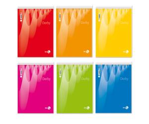 Blocco note Derby - 1 rigo - 210 x 297 mm - 60 gr - 70 fogli - conf. 10 pezzi - BM - 0100023 - 8008234000232 - DMwebShop