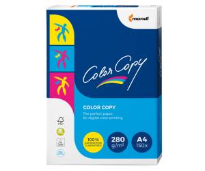 Carta Color Copy A4,280 gr bianco confezione 150 fogli - 8964