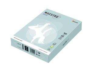 Carta Maestro Color A4,160 gr azzurro tenue BL29 confezione 250 fogli - 8576