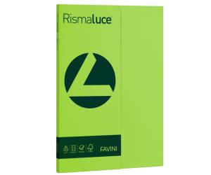 Carta Rismaluce Small A4,200 gr pistacchio 54 confezione 50 fogli - 8548
