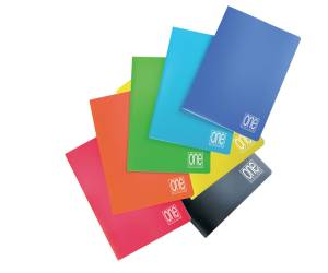 Maxiquaderno One Color A4 punto metallico riga di 3a 20 fogli 80 gr - 9023