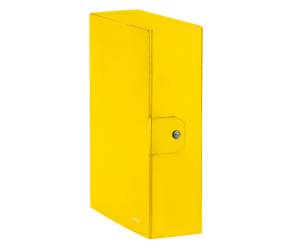 Scatola progetto WOW - dorso 10 cm - giallo - conf. 5 pezzi - Leitz - 39680016 - 4002432120581 - DMwebShop