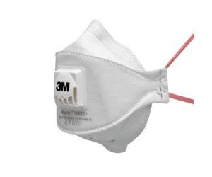 Mascherina Aura 9332 FFP3 con valvola monouso imbustati singolarmente - 711