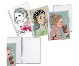 Portalistino Ace Ritratti 22 x 30 cm 20 buste fantasie assortite - 7109