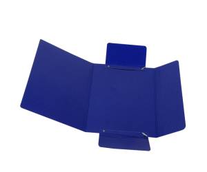 Cartellina con elastico - presspan - 3 lembi - 700 gr - 25 x 34 cm - blu - conf. 10 pezzi - Cart. Garda - CG0032PBXXXAE01 - 8001182000507 - DMwebShop