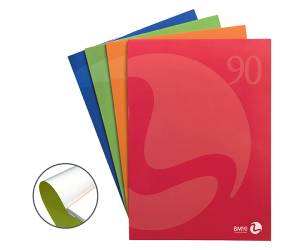 Blocco notes90 - A4 - collato lato corto - bianco - 80 fogli - 90 gr - copertina 250 gr - conf. 5 pezzi - BM - 0100201 - 8008234002014 - DMwebShop