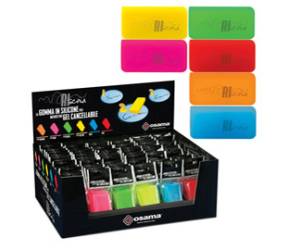 Gomma Riscrivi per gel cancellabile - colori assortiti - 6 x 3 cm - Osama - OW 10139 - 8007404228933 - DMwebShop