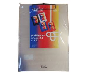 Portablocco con molla in metallo - copertina in PPL - A4 - trasparente opaco - Iternet - 7071TR - 8028422570712 - DMwebShop