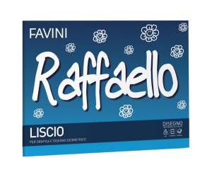 Album Raffaello 24 x 33 cm 100 gr 20 fogli liscio - 9783