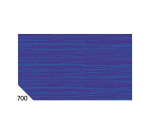 Carta crespa 50 x 250 cm 48 gr m2 blu 700 confezione 10 rotoli - 9732