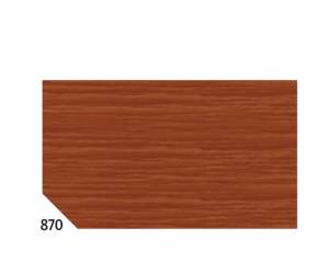 Carta crespa 50 x 250 cm 48 gr m2 marrone 870 confezione 10 rotoli - 9730