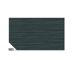Carta crespa 50 x 250 cm 48 gr m2 nero 980 confezione 10 rotoli - 9721