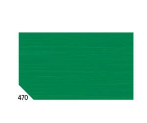 Carta crespa 50 x 250 cm 48 gr m2 verde bandiera 470 confezione 10 rotoli - 9726