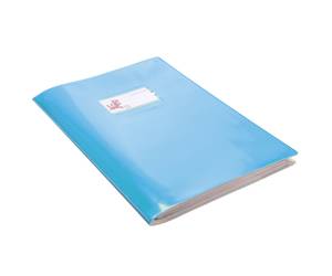 Coprimaxi Gold con alette 21 x 30 cm PVC 300 mic laccato azzurro - 9873