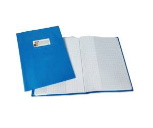 Coprimaxi LF con alette A4 PVC laccato azzurro scuro - 9834