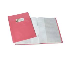 Coprimaxi LF con alette A4 PVC laccato rosa - 9841